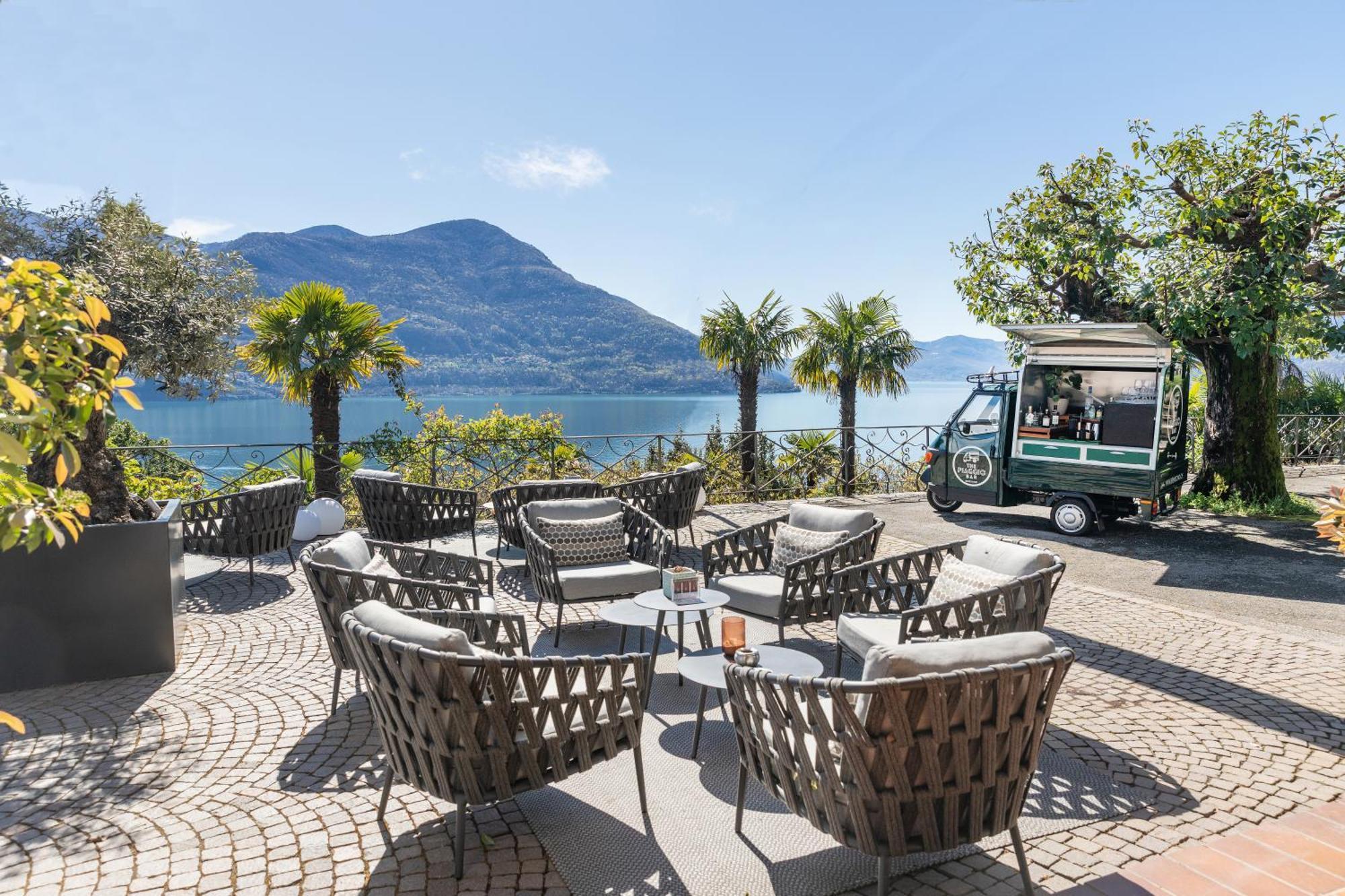 Parkhotel Brenscino Бриссаго Екстер'єр фото